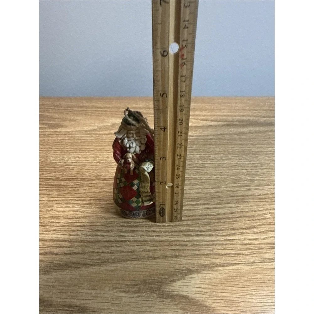 Jim Shore Heartwood Creek He Knows 2006 V4005789 Enesco Naughty‎ Nice